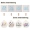 Maydear 4 Sets Embroidery Kit Punch Needle Kit,Embroidery Kit for Beginners Adults Cross Stitch Kits with Embroidery Hoop and Instructions, Hand Embroidery Starter Kit (Embroidery kit Flowers)